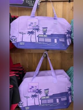 2026 New Large Purple Trader Joe's insulated bag